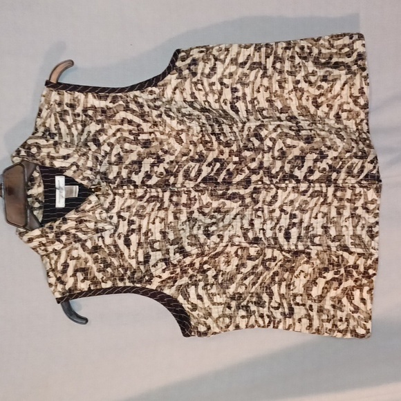 REVERSIBLE C & B VEST petite XL - Picture 1 of 6